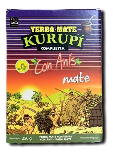 YERBA MATE KURUPI CON ANIS 500g