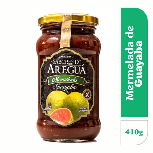 MERMELADA DE GUAYABA SABORES DE AREGUA