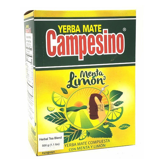 YERBA CAMPESINO MENTA Y LIMÓN